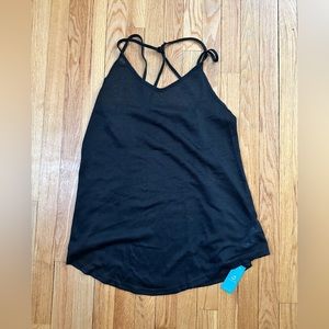 Cupshe black swimsuit cover up size medium